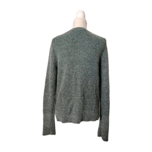 Banana Republic Cotton Blend Pullover Sweater Long Sleeve Green Women's Size M - Picture 4 of 7